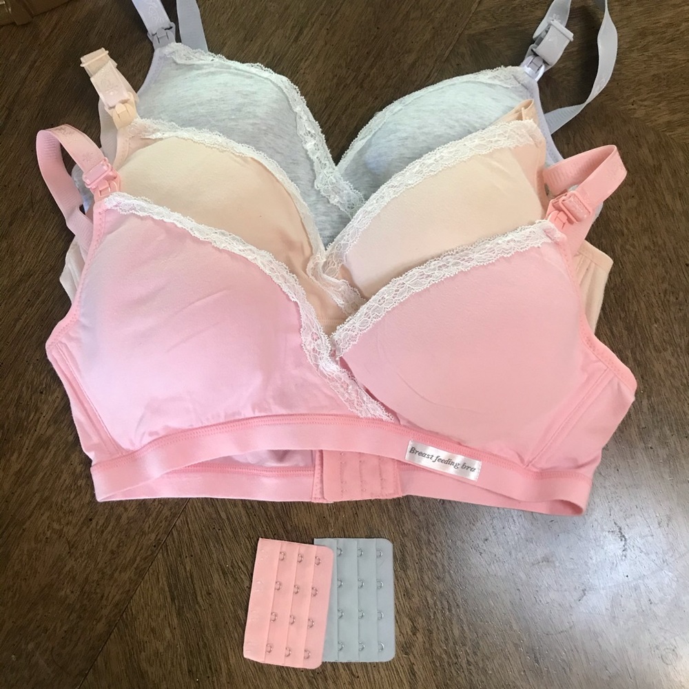 Nursing bras - set of 3